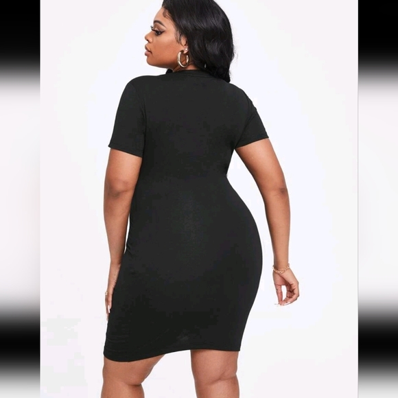 Ripped bodycon dress - Picture 3 of 5